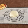 Tapis de cuisson pâtisserie avec pâte