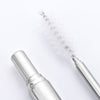 Paille inox rétractable + goupillon