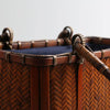 Zoom sac bambou rétro