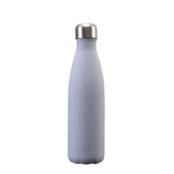 Bouteille inox gris mate