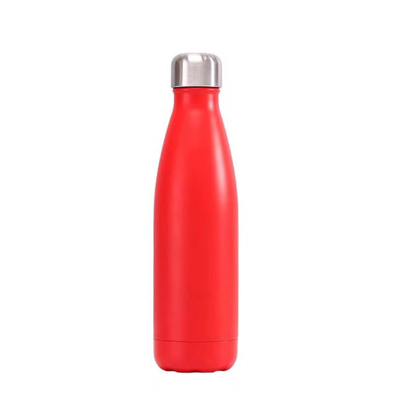 Bouteille inox rouge mat
