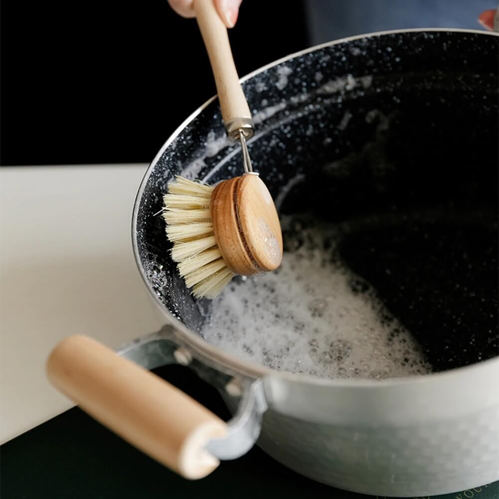 Brosse à vaisselle à tête changeable Rezo