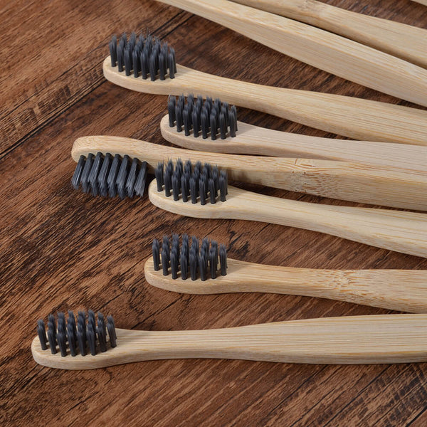 Brosse à dents bambou charbon charcoal