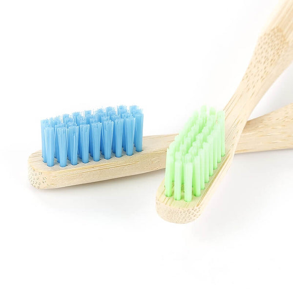 Brosse à dents bambou manche coloré