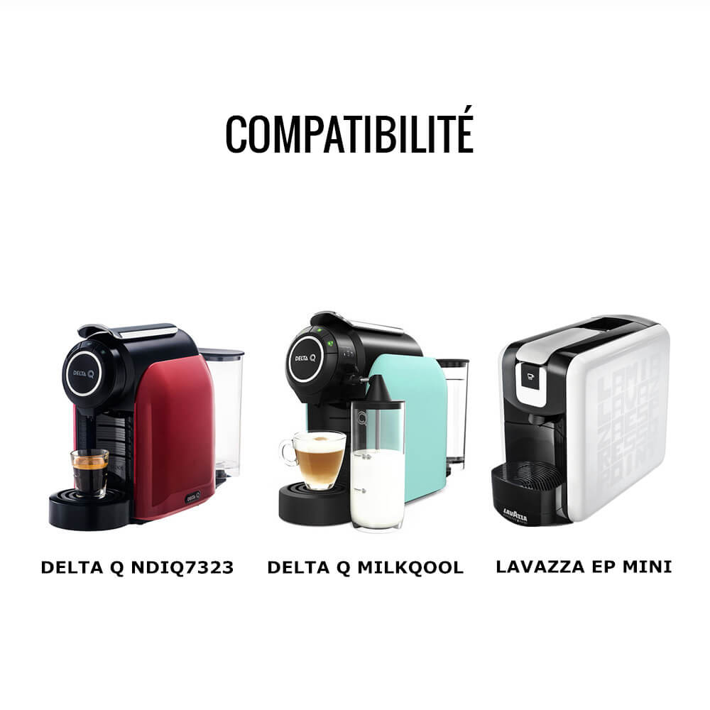 Machine à café capsules Delta Q Mini Qool - Jaune
