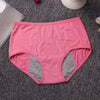 Culotte menstruelle en nylon shorty couleur rose