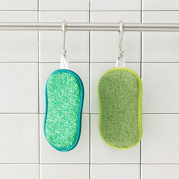 Eponge écologique lavable en éponge et coton - coloris au choix - Zéro  déchet/Univers cuisine - leffetmersoustons