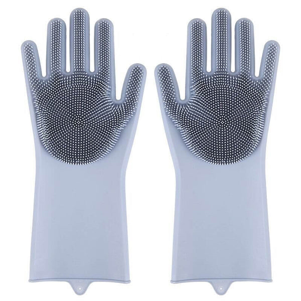 2 paires de gants de vaisselle durables et imperméables pour la cuisine  épaississent les gants de nettoyage pour les travaux ménagers, taille: M