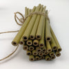 Paille bambou en gros couleur vert